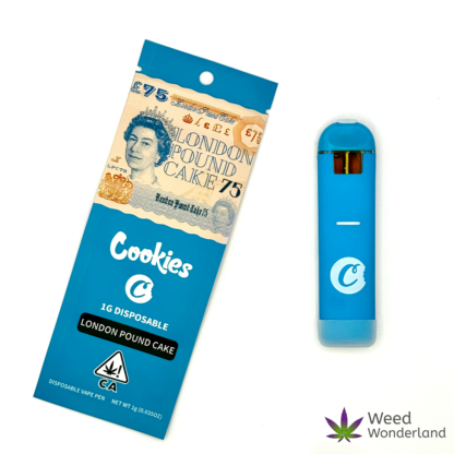 Cookies THC Disposable Vape “London Pound Cake”