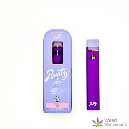 Runtz x Litty “Blue Guava Gelato” Disposable Vape